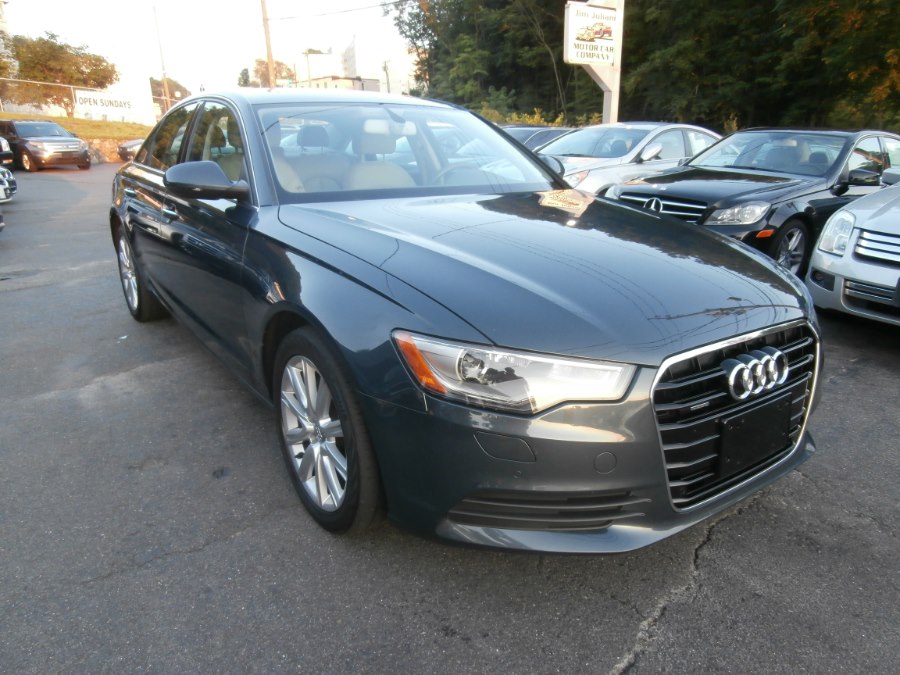 2013 Audi A6 4dr Sdn quattro 2.0T Premium Plus, available for sale in Waterbury, Connecticut | Jim Juliani Motors. Waterbury, Connecticut