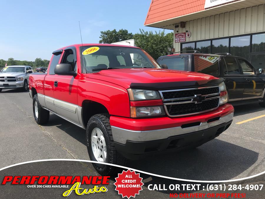 2006 Chevrolet Silverado 1500 Ext Cab 143.5" WB 4WD LT1, available for sale in Bohemia, New York | Performance Auto Inc. Bohemia, New York