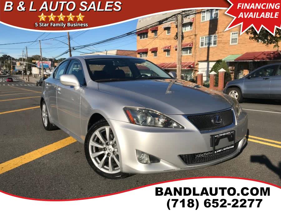 2006 Lexus IS 250 4dr Sport Sedan, available for sale in Bronx, New York | B & L Auto Sales LLC. Bronx, New York