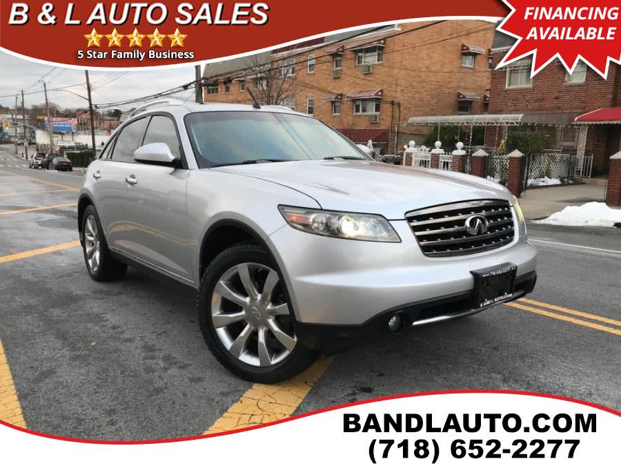 2007 Infiniti FX35 4dr AWD, available for sale in Bronx, New York | B & L Auto Sales LLC. Bronx, New York