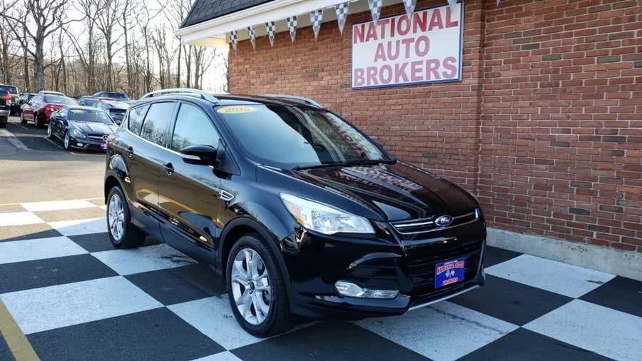 2016 Ford Escape 4WD 4dr Titanium, available for sale in Waterbury, Connecticut | National Auto Brokers, Inc.. Waterbury, Connecticut