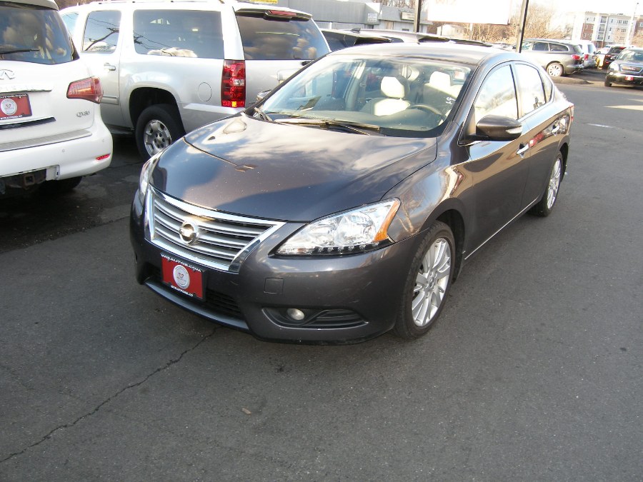 2013 Nissan Sentra 4dr Sdn I4 CVT SR, available for sale in Stratford, Connecticut | Wiz Leasing Inc. Stratford, Connecticut