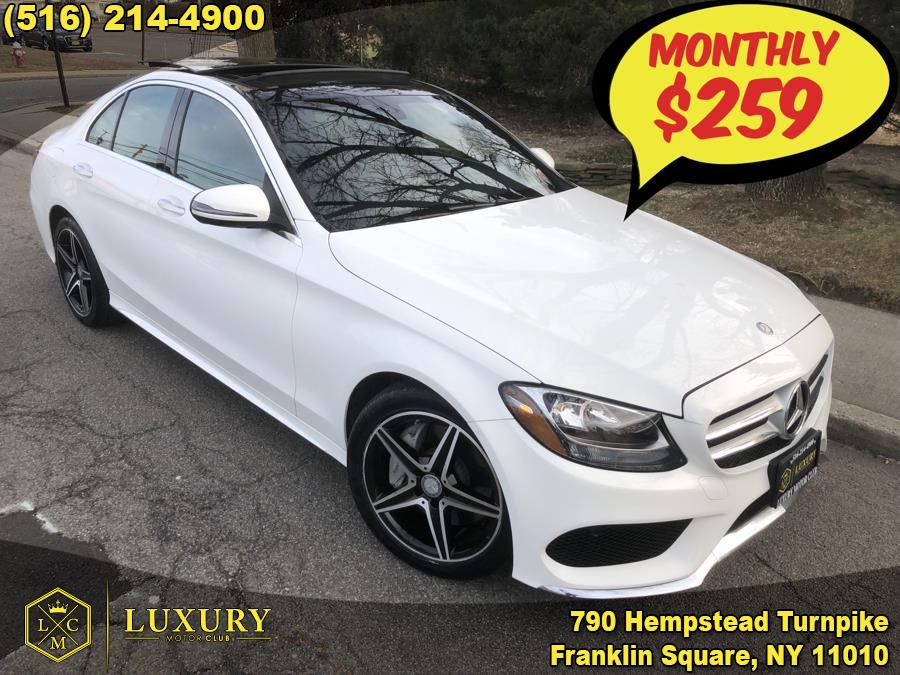 2016 Mercedes-Benz C-Class 4dr Sdn C 300 Sport 4MATIC, available for sale in Franklin Square, New York | Luxury Motor Club. Franklin Square, New York