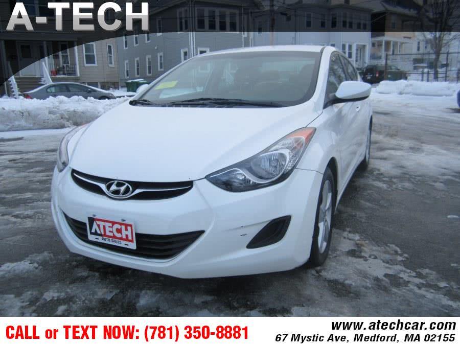 2013 Hyundai Elantra 4dr Sdn Man GLS, available for sale in Medford, Massachusetts | A-Tech. Medford, Massachusetts