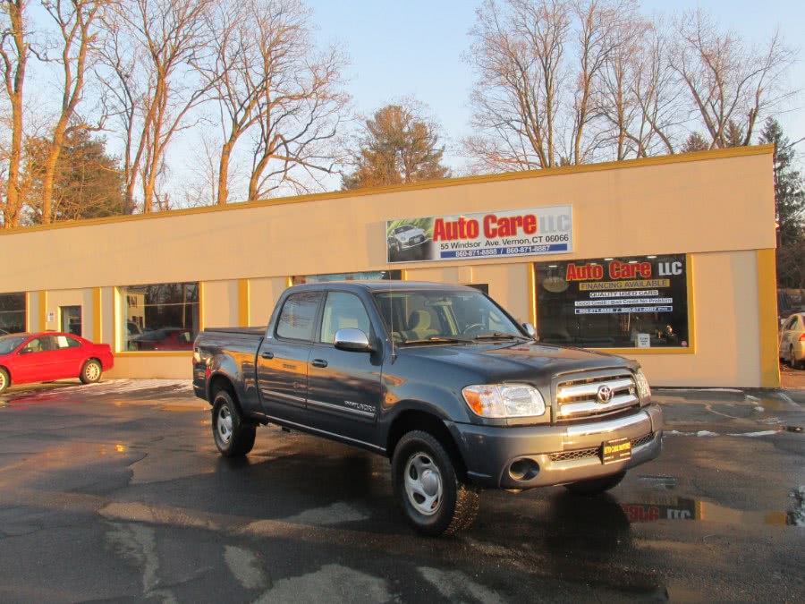 2006 Toyota Tundra 4 door  SR5 4WD, available for sale in Vernon, Connecticut | Auto Care Motors. Vernon, Connecticut