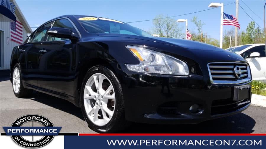 2014 Nissan Maxima 4dr Sdn 3.5 SV w/Premium Pkg, available for sale in Wilton, Connecticut | Performance Motor Cars Of Connecticut LLC. Wilton, Connecticut