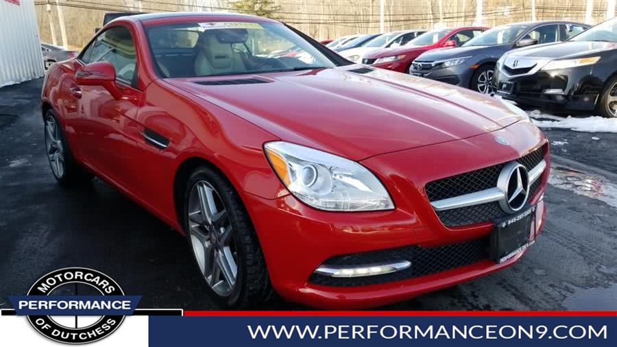 2015 Mercedes-Benz SLK-Class 2dr Roadster SLK 250, available for sale in Wappingers Falls, New York | Performance Motor Cars. Wappingers Falls, New York