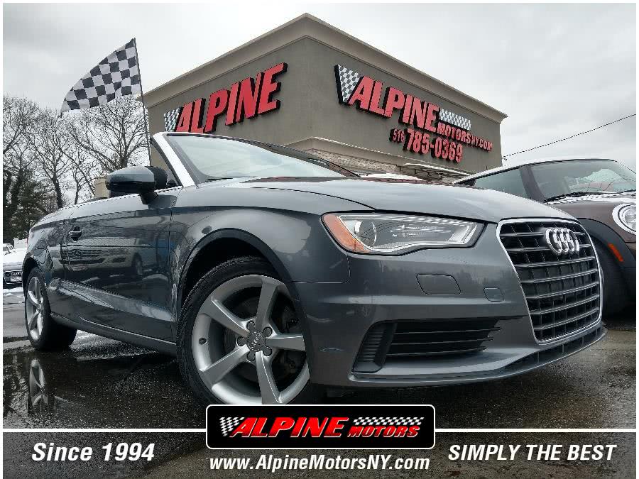 2015 Audi A3 2dr Cabriolet quattro 2.0T Premium, available for sale in Wantagh, New York | Alpine Motors Inc. Wantagh, New York