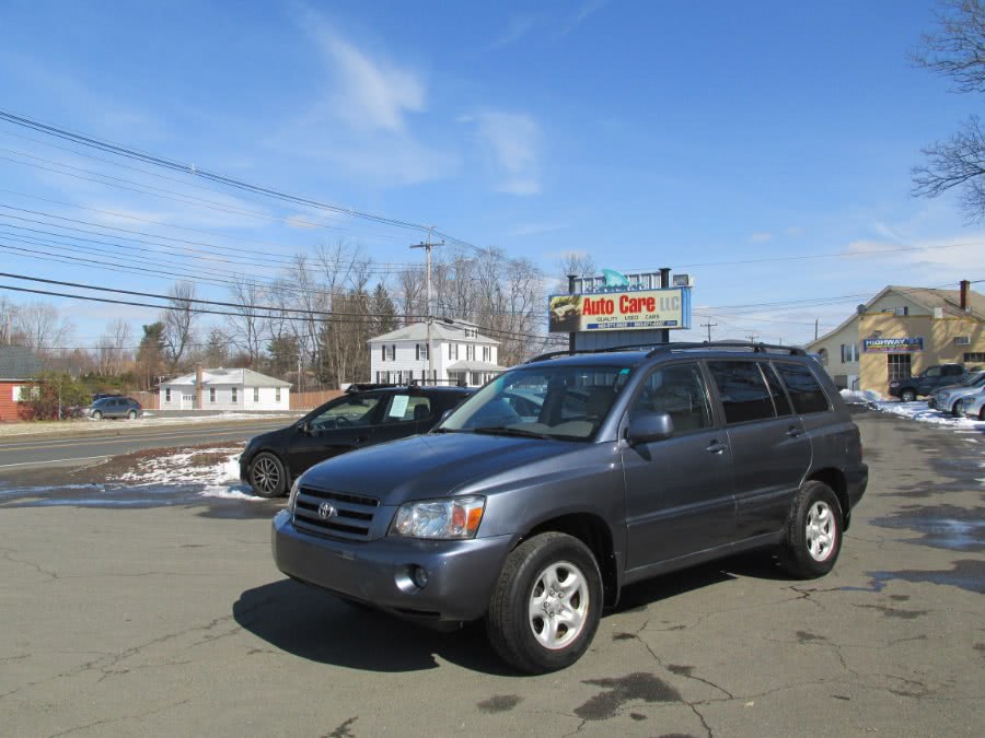 2007 Toyota Highlander 4WD 4dr 4-Cyl (Natl), available for sale in Vernon, Connecticut | Auto Care Motors. Vernon, Connecticut