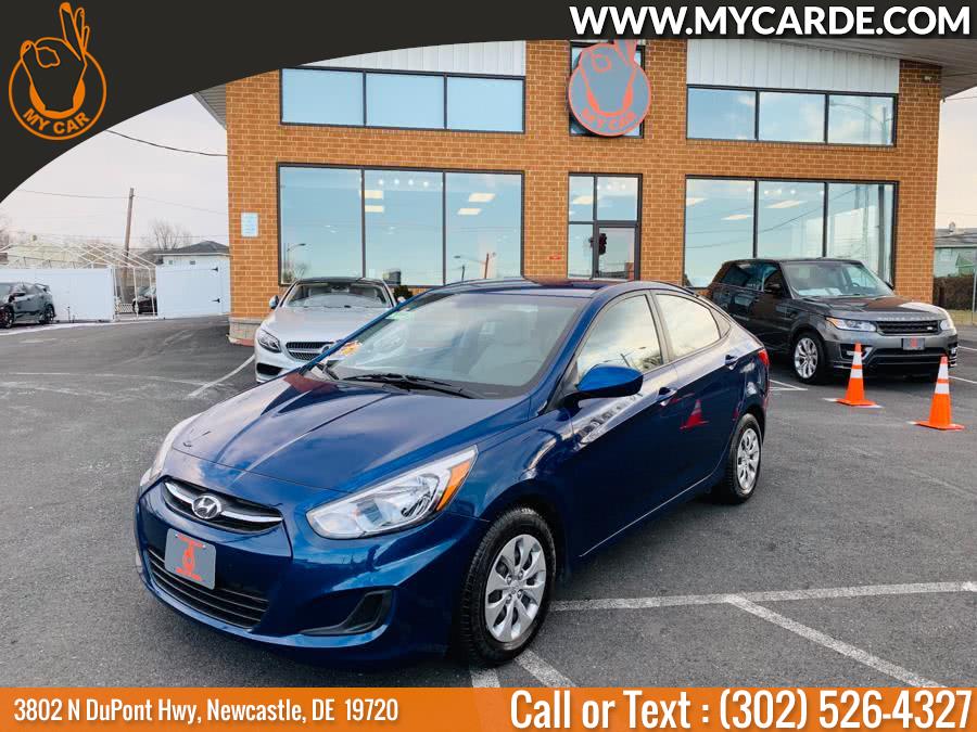 2016 Hyundai Accent 4dr Sdn Auto SE, available for sale in New Castle, Delaware | My Car. New Castle, Delaware