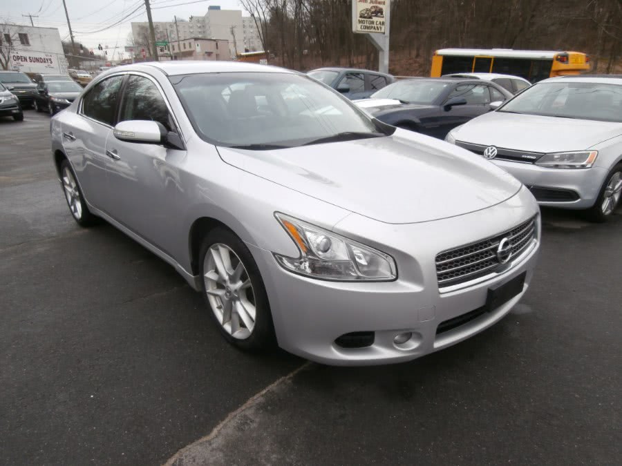 2011 Nissan Maxima 4dr Sdn V6 CVT 3.5 SV w/Premium Pkg, available for sale in Waterbury, Connecticut | Jim Juliani Motors. Waterbury, Connecticut
