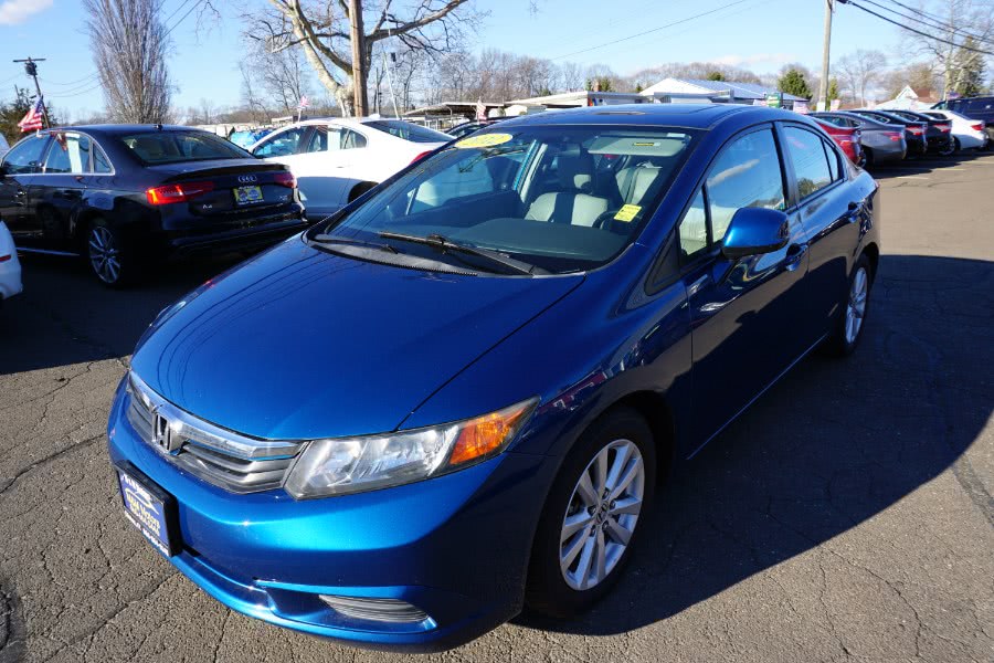 2012 Honda Civic Sdn 4dr Auto EX-L, available for sale in Clinton, Connecticut | M&M Motors International. Clinton, Connecticut