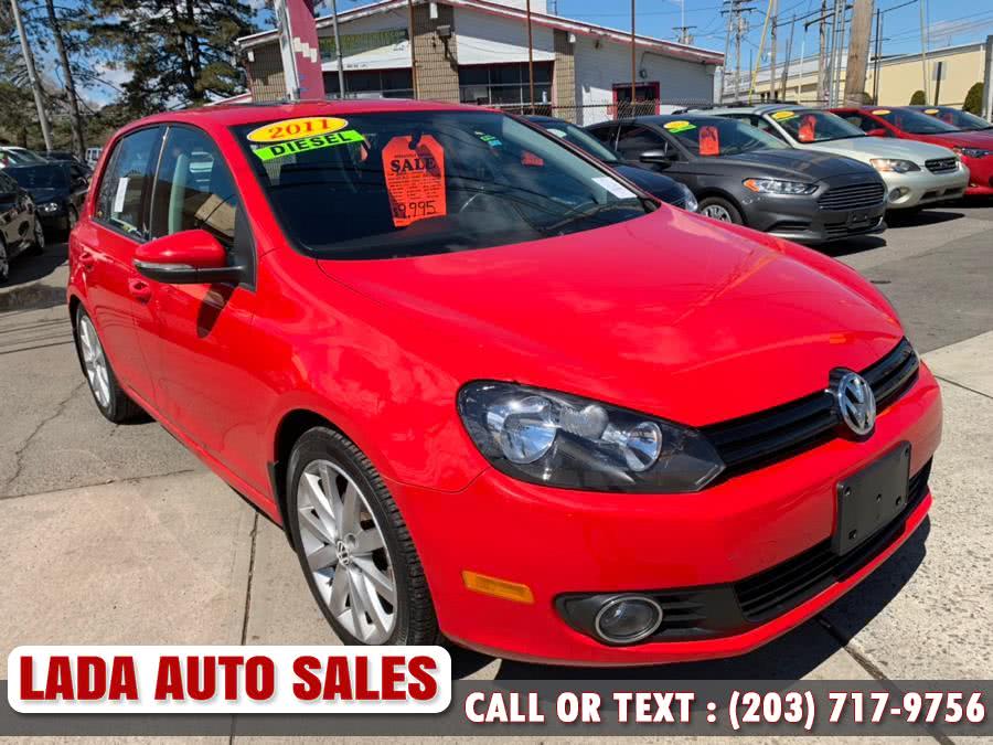 2011 Volkswagen Golf 4dr HB DSG TDI, available for sale in Bridgeport, Connecticut | Lada Auto Sales. Bridgeport, Connecticut