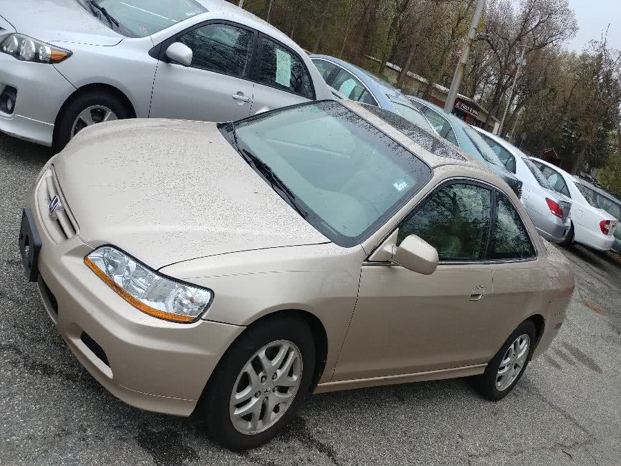 2002 Honda Accord Cpe EX Auto V6 w/Leather, available for sale in Chicopee, Massachusetts | Matts Auto Mall LLC. Chicopee, Massachusetts