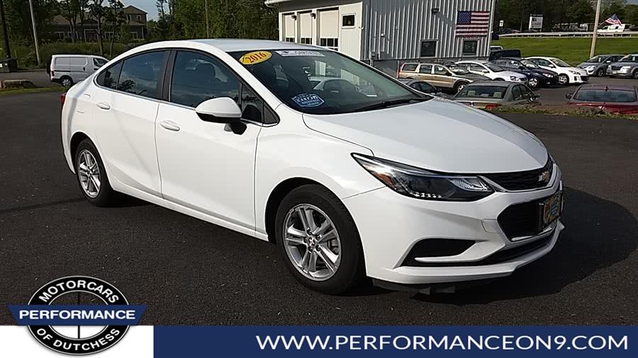2016 Chevrolet Cruze 4dr Sdn Auto LT, available for sale in Wappingers Falls, New York | Performance Motor Cars. Wappingers Falls, New York