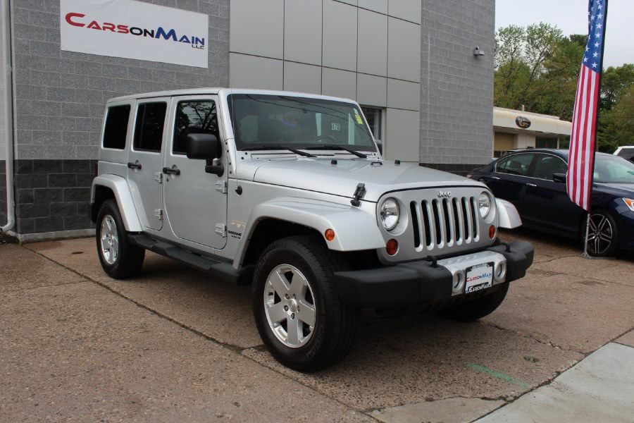 2012 Jeep Wrangler Unlimited 4WD 4dr Sahara, available for sale in Manchester, Connecticut | Carsonmain LLC. Manchester, Connecticut