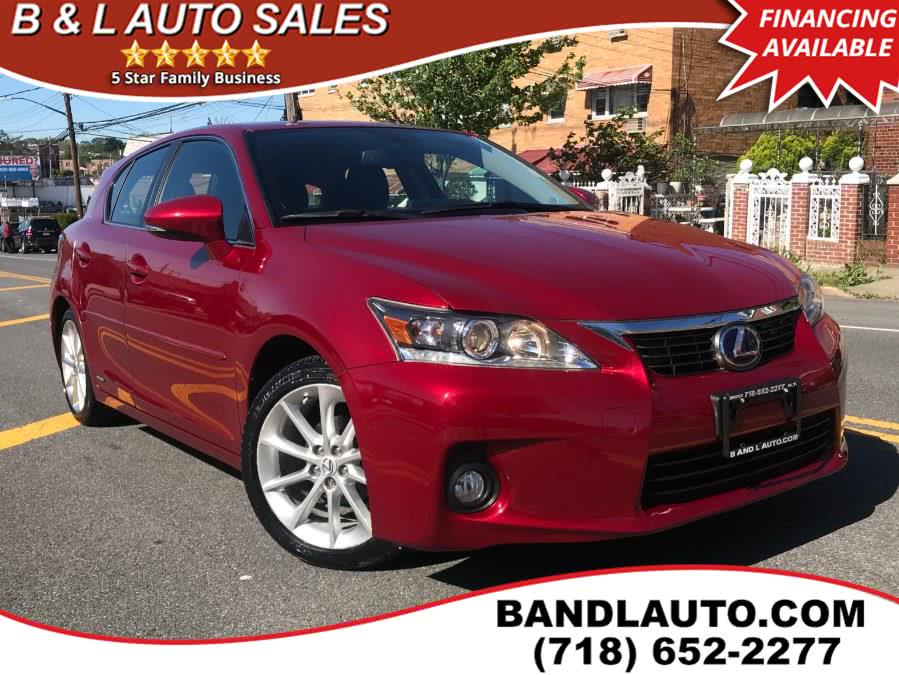 2012 Lexus CT 200h FWD 4dr Hybrid Premium, available for sale in Bronx, New York | B & L Auto Sales LLC. Bronx, New York