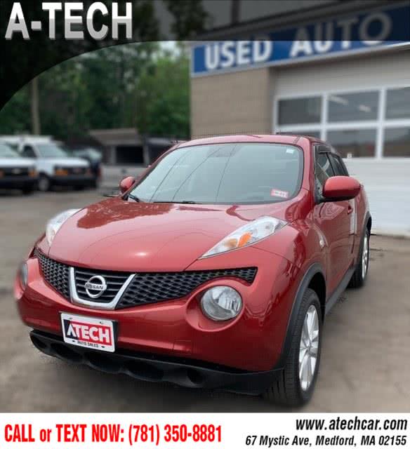 2012 Nissan JUKE 5dr Wgn CVT SV AWD, available for sale in Medford, Massachusetts | A-Tech. Medford, Massachusetts