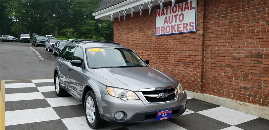 2008 Subaru Outback 4dr Auto 2.5i PZEV, available for sale in Waterbury, Connecticut | National Auto Brokers, Inc.. Waterbury, Connecticut