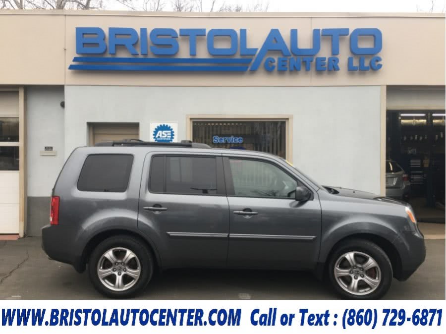 2013 Honda Pilot 4WD 4dr EX-L w/RES, available for sale in Bristol, Connecticut | Bristol Auto Center LLC. Bristol, Connecticut
