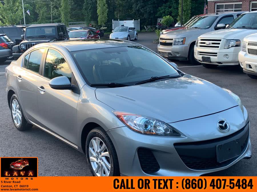 2012 Mazda Mazda3 4dr Sdn Auto i Grand Touring, available for sale in Canton, Connecticut | Lava Motors. Canton, Connecticut