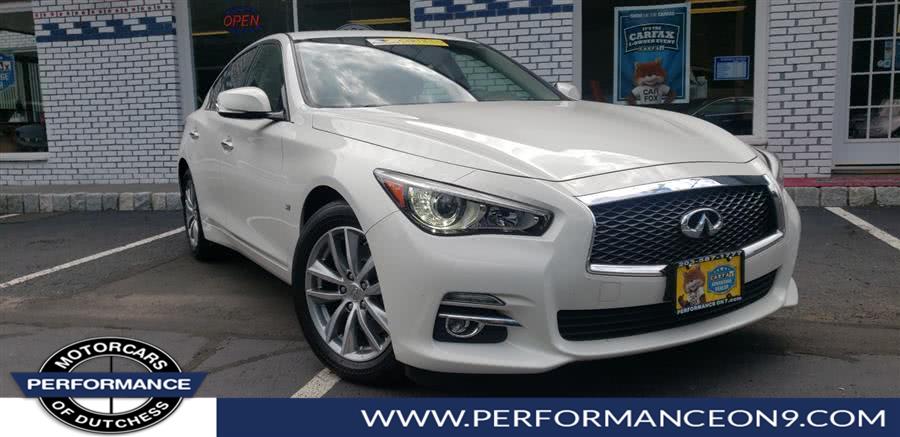 2015 Infiniti Q50 4dr Sdn Premium AWD, available for sale in Wappingers Falls, New York | Performance Motor Cars. Wappingers Falls, New York