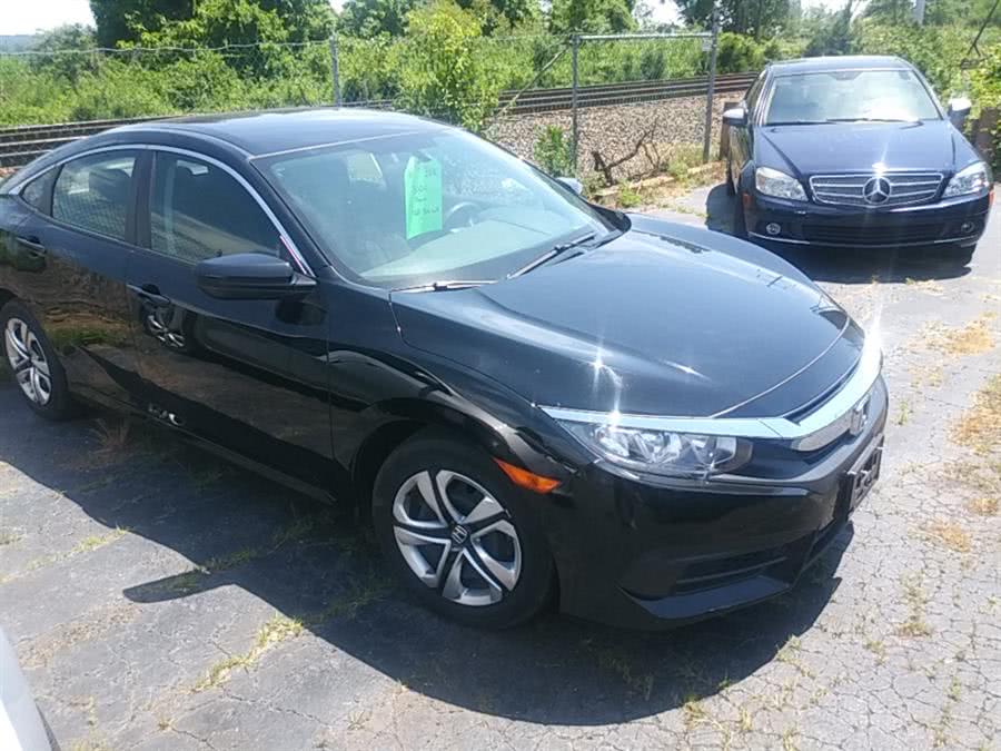 2016 Honda Civic Sedan 4dr CVT LX, available for sale in Hamden, Connecticut | 5M Motor Corp. Hamden, Connecticut