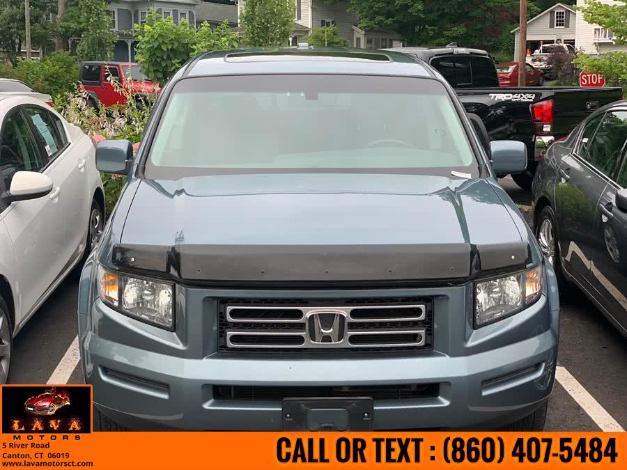 2007 Honda Ridgeline 4WD Crew Cab RTL w/Leather & Navi, available for sale in Canton, Connecticut | Lava Motors. Canton, Connecticut