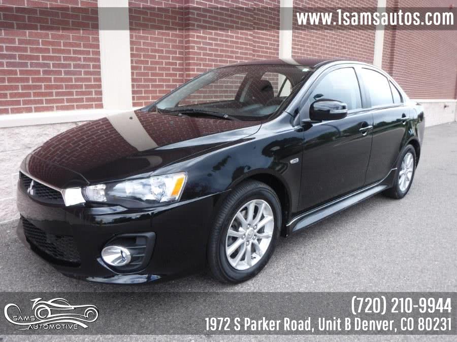 2016 Mitsubishi Lancer 4dr Sdn CVT ES FWD, available for sale in Denver, Colorado | Sam's Automotive. Denver, Colorado