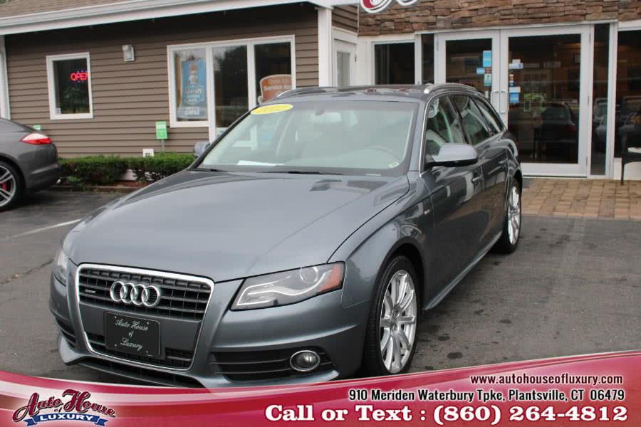 2012 Audi A4 4dr Avant Wgn Auto quattro 2.0T Premium  Plus, available for sale in Plantsville, Connecticut | Auto House of Luxury. Plantsville, Connecticut