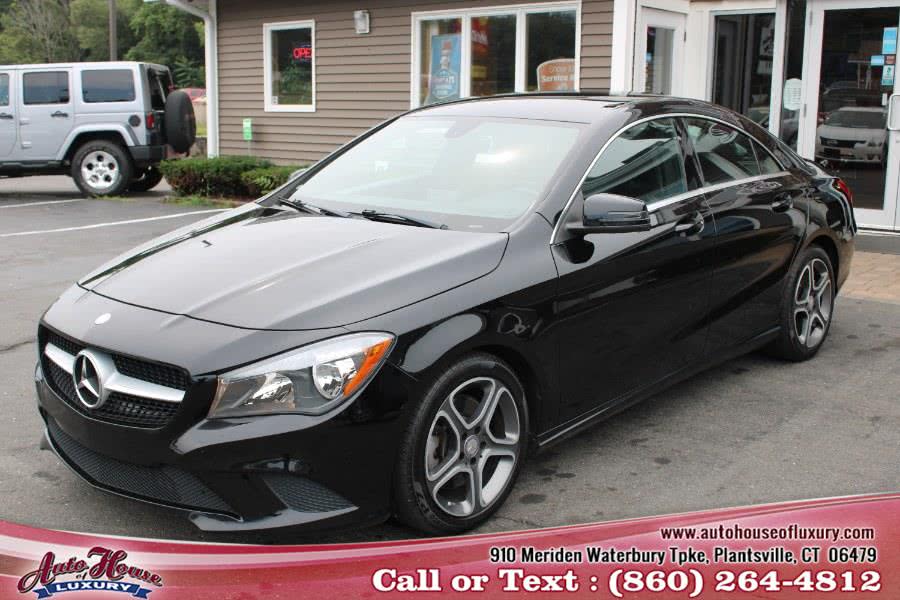 2014 Mercedes-Benz CLA-Class 4dr Sdn CLA250 4MATIC, available for sale in Plantsville, Connecticut | Auto House of Luxury. Plantsville, Connecticut