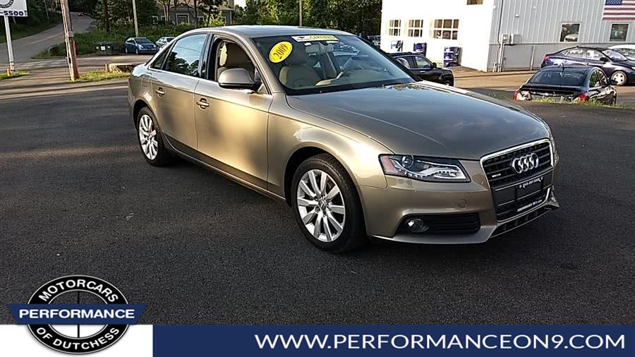 2009 Audi A4 4dr Sdn Auto 2.0T quattro Prem Plus, available for sale in Wappingers Falls, New York | Performance Motor Cars. Wappingers Falls, New York