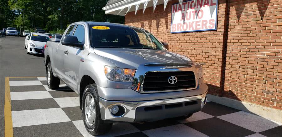 2008 Toyota Tundra 4WD Truck Double Cab 5.7L AT SR5, available for sale in Waterbury, Connecticut | National Auto Brokers, Inc.. Waterbury, Connecticut