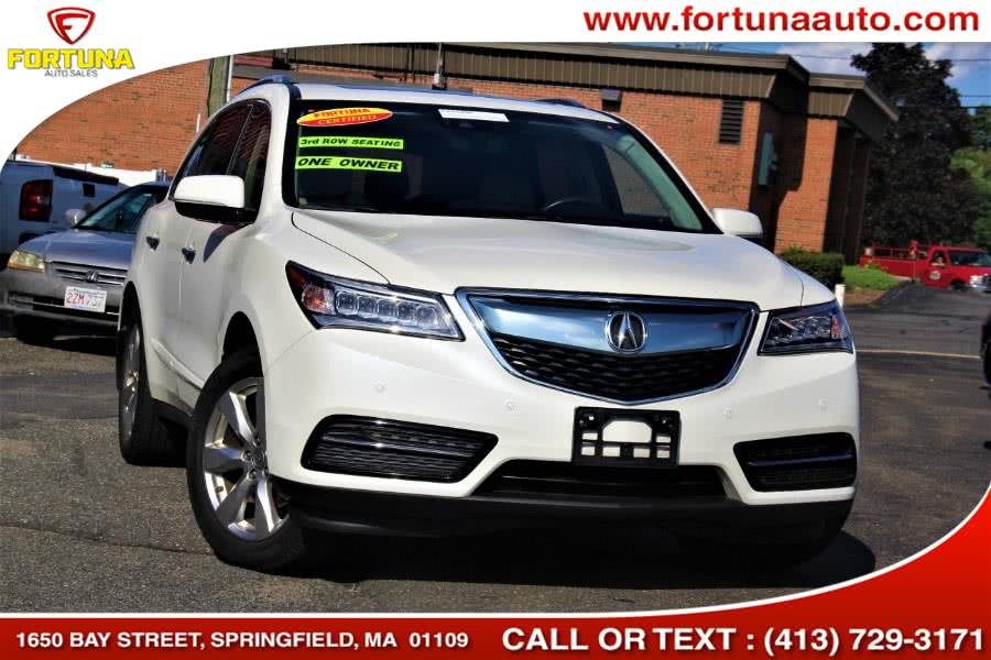 2016 Acura MDX SH-AWD Advanced, available for sale in Springfield, Massachusetts | Fortuna Auto Sales Inc.. Springfield, Massachusetts