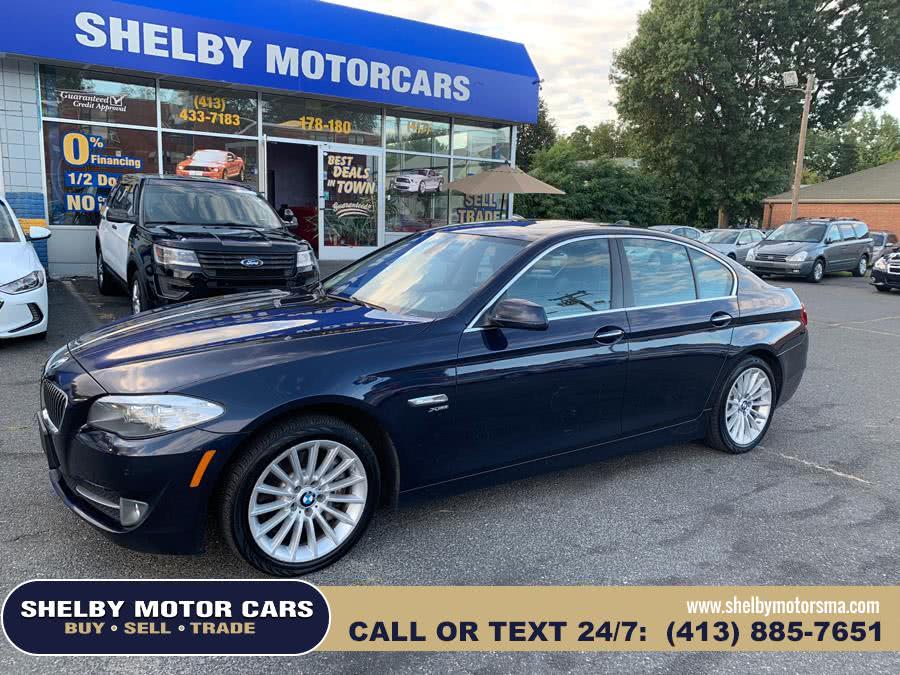 2012 BMW 5 Series 4dr Sdn 535i xDrive AWD, available for sale in Springfield, Massachusetts | Shelby Motor Cars. Springfield, Massachusetts