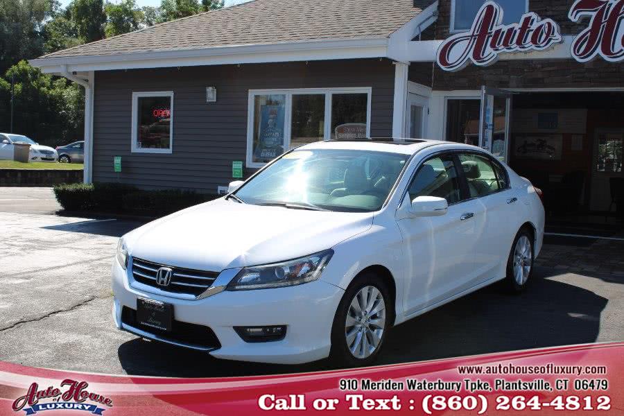 2014 Honda Accord Sedan 4dr I4 CVT EX, available for sale in Plantsville, Connecticut | Auto House of Luxury. Plantsville, Connecticut