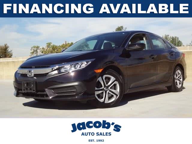 2016 Honda Civic Sedan 4dr CVT LX, available for sale in Newton, Massachusetts | Jacob Auto Sales. Newton, Massachusetts