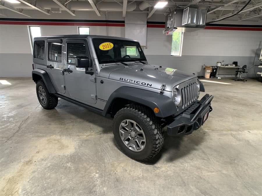 2015 Jeep Wrangler Unlimited 4WD 4dr Rubicon, available for sale in Stratford, Connecticut | Wiz Leasing Inc. Stratford, Connecticut