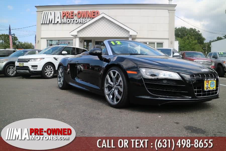 2012 Audi R8 quattro v10 AWD 2dr Conv  quattro v10 Spyder 5.2L, available for sale in Huntington Station, New York | M & A Motors. Huntington Station, New York