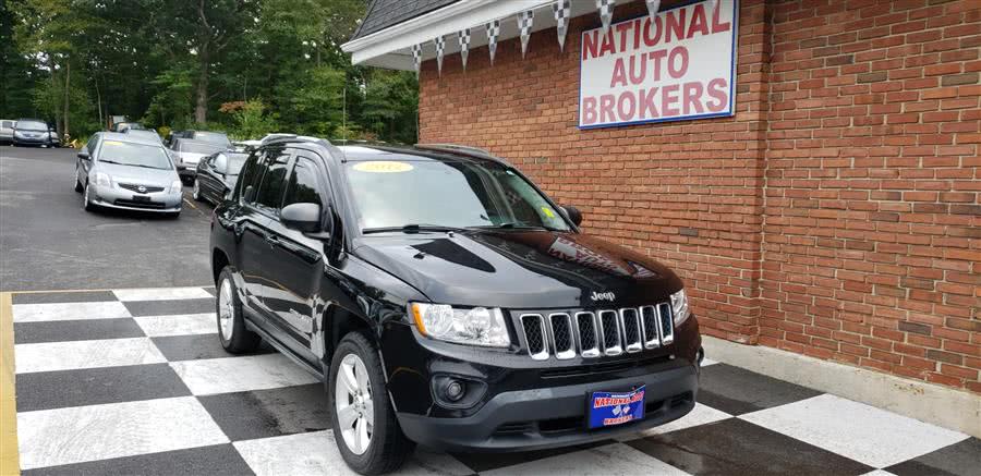 2012 Jeep Compass 4WD 4dr Sport, available for sale in Waterbury, Connecticut | National Auto Brokers, Inc.. Waterbury, Connecticut
