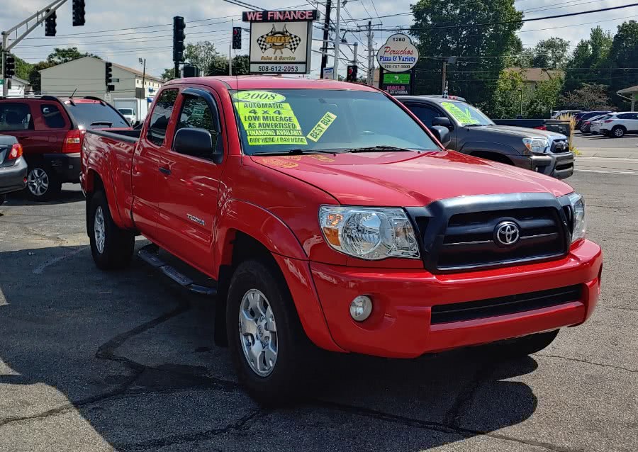 2008 Toyota Tacoma 4WD Access V6 AT (Natl), available for sale in Worcester, Massachusetts | Rally Motor Sports. Worcester, Massachusetts