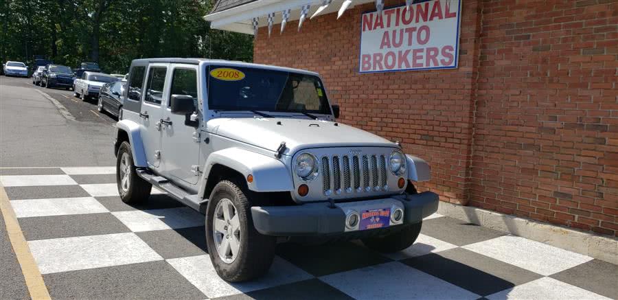 2008 Jeep Wrangler 4WD 4dr Unlimited Sahara, available for sale in Waterbury, Connecticut | National Auto Brokers, Inc.. Waterbury, Connecticut
