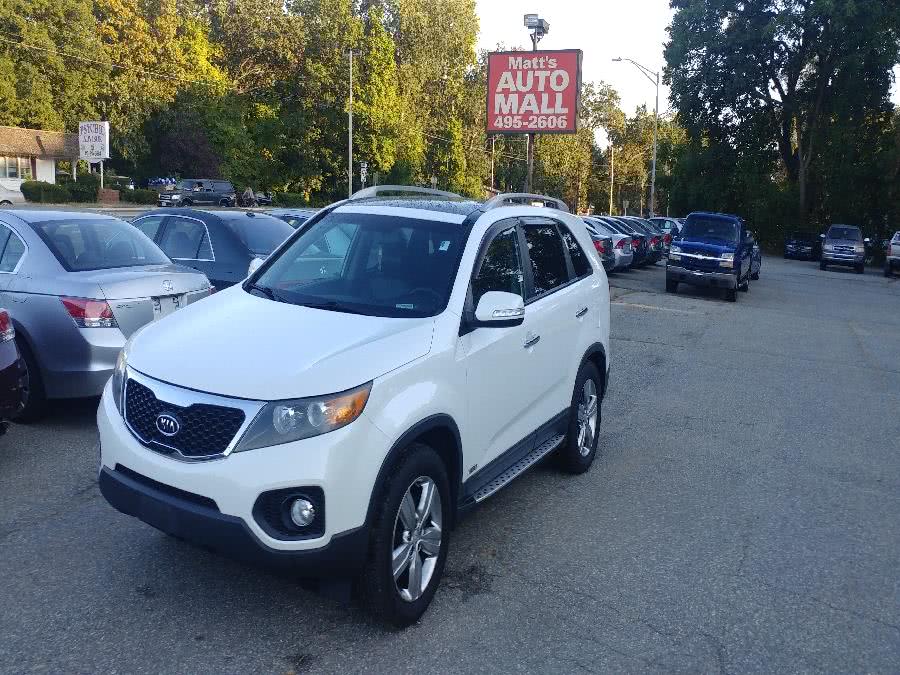 2012 Kia Sorento AWD 4dr V6 EX, available for sale in Chicopee, Massachusetts | Matts Auto Mall LLC. Chicopee, Massachusetts