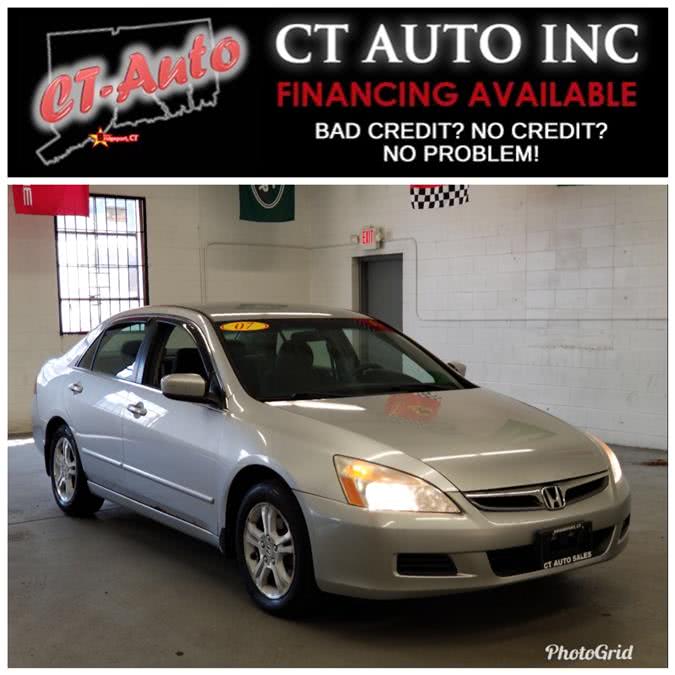 2007 Honda Accord Sdn LX, available for sale in Bridgeport, Connecticut | CT Auto. Bridgeport, Connecticut