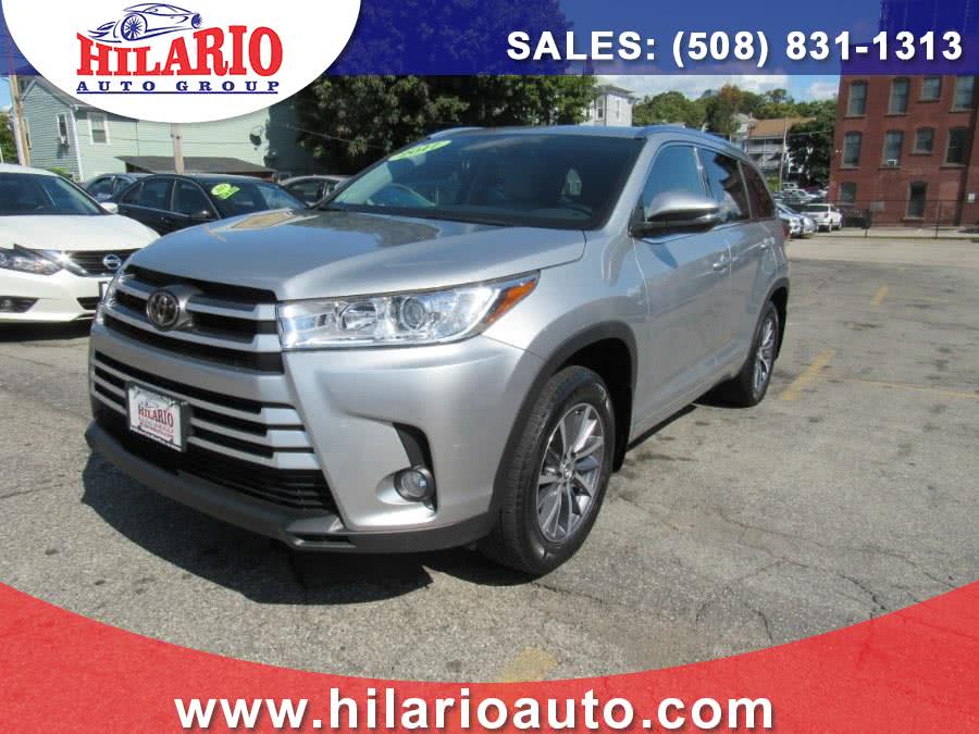 2017 Toyota Highlander XLE V6 AWD (Natl), available for sale in Worcester, Massachusetts | Hilario's Auto Sales Inc.. Worcester, Massachusetts
