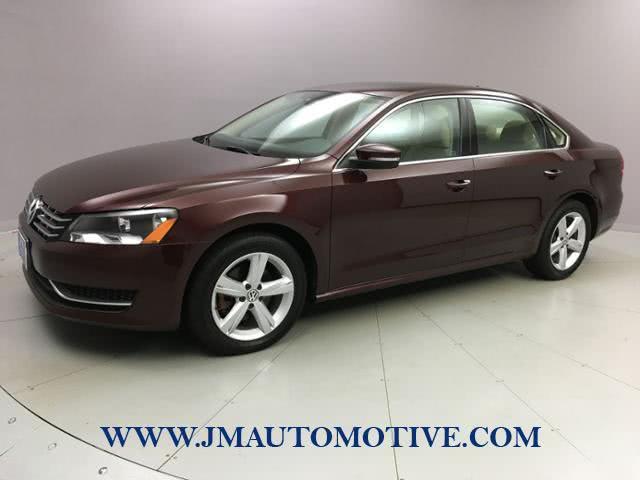 2013 Volkswagen Passat 4dr Sdn 2.0L DSG TDI SE w/Sunroof, available for sale in Naugatuck, Connecticut | J&M Automotive Sls&Svc LLC. Naugatuck, Connecticut