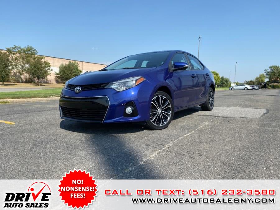 2016 Toyota Corolla 4dr Sdn CVT S Plus (Natl), available for sale in Bayshore, New York | Drive Auto Sales. Bayshore, New York