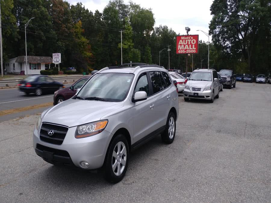 2007 Hyundai Santa Fe AWD 4dr Auto SE w/XM, available for sale in Chicopee, Massachusetts | Matts Auto Mall LLC. Chicopee, Massachusetts