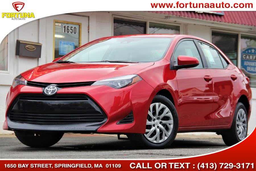 2019 Toyota Corolla Le Cvt Natl, available for sale in Springfield, Massachusetts | Fortuna Auto Sales Inc.. Springfield, Massachusetts