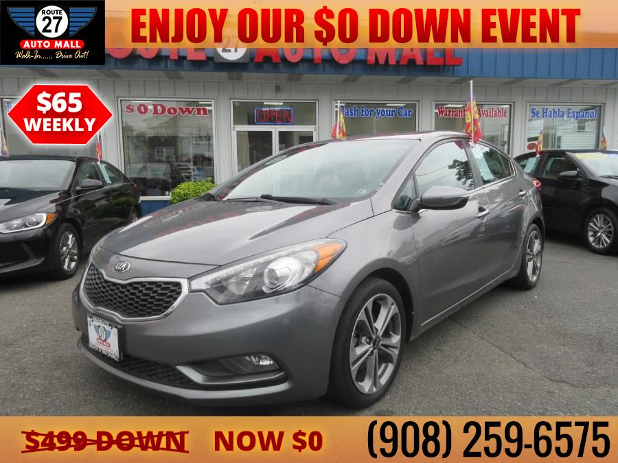 2016 Kia Forte 4dr Sdn Auto EX, available for sale in Linden, New Jersey | Route 27 Auto Mall. Linden, New Jersey